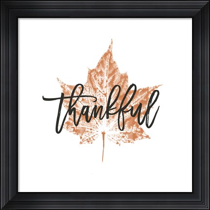 Framed Harvest Sentiments VI Print