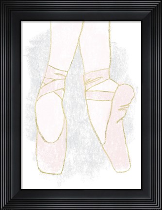 Framed On Pointe II Print