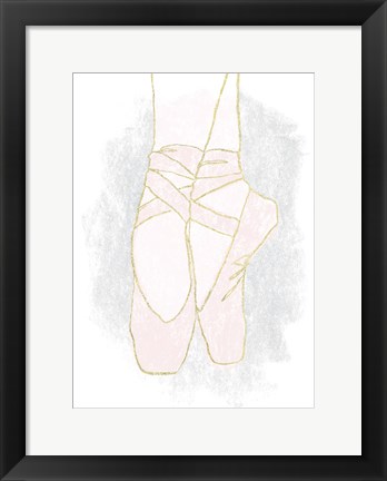 Framed On Pointe I Print