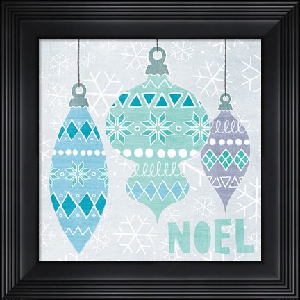 Framed Deck The Halls II Print