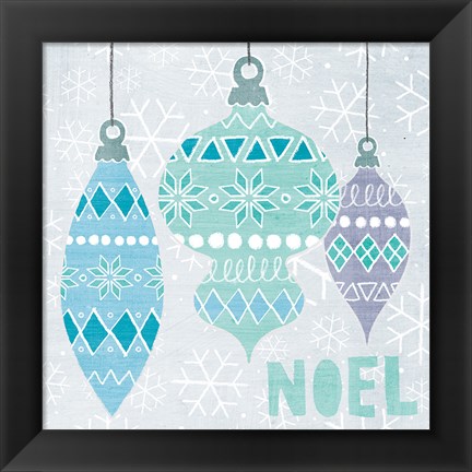 Framed Deck The Halls II Print