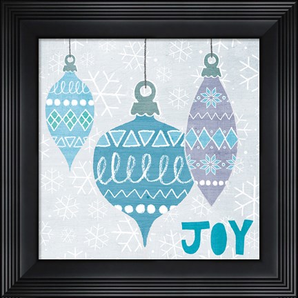 Framed Deck The Halls IV Print