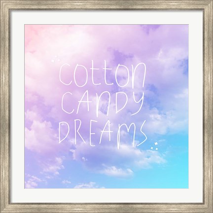 Framed Cotton Candy Dreams Print