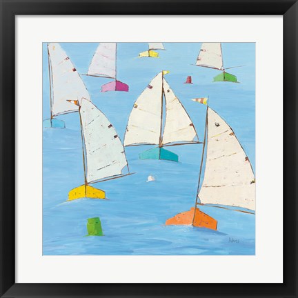 Framed Regatta V Print