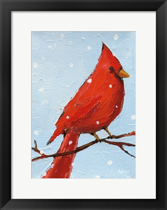 Framed Cardinal I Print