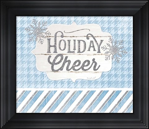 Framed Holiday Cheer Print
