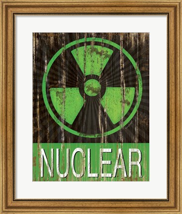 Framed Nuclear Print