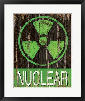 Framed Nuclear Print
