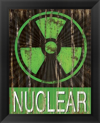 Framed Nuclear Print