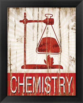 Framed Chemistry Print