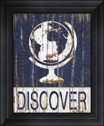 Framed Discover Print