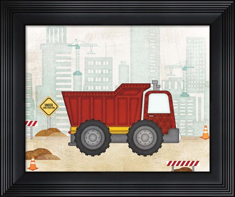 Framed Truck Print