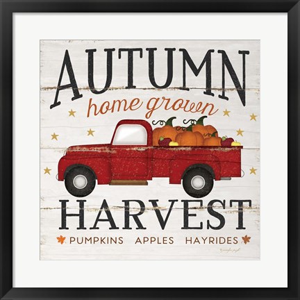 Framed Autumn Harvest Print
