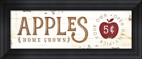 Framed Farmhouse Apples Print