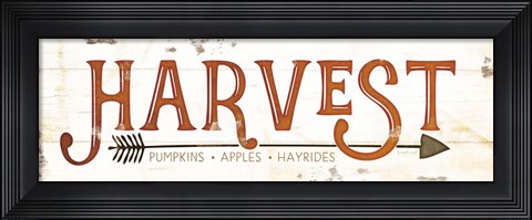 Framed Harvest Fall Print