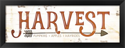 Framed Harvest Fall Print