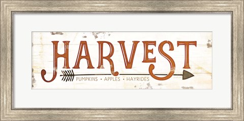 Framed Harvest Fall Print
