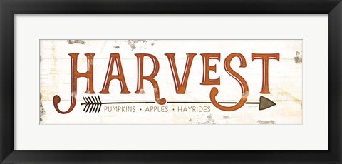 Framed Harvest Fall Print