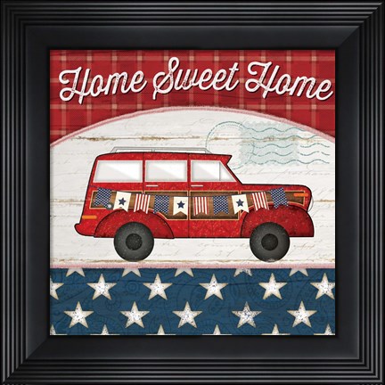 Framed Home Sweet Home Print