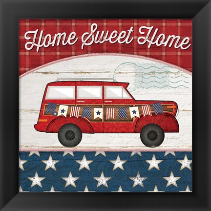 Framed Home Sweet Home Print