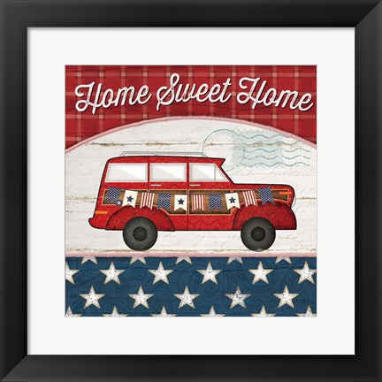 Framed Home Sweet Home Print