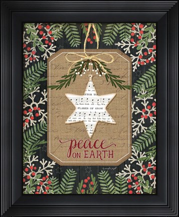 Framed Peace on Earth Print