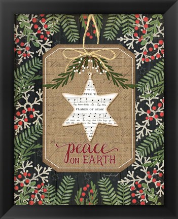 Framed Peace on Earth Print