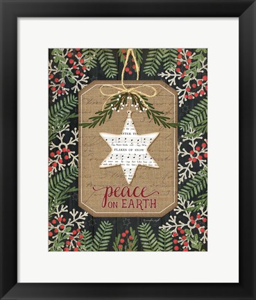 Framed Peace on Earth Print