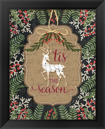 Framed Tis the Season Print