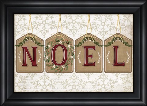 Framed Noel Print