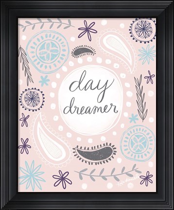 Framed Day Dreamer Print