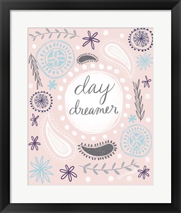 Framed Day Dreamer Print