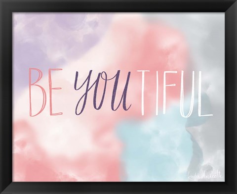 Framed Beyoutiful Print