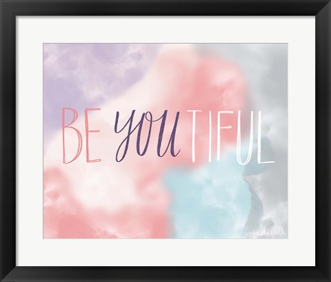 Framed Beyoutiful Print