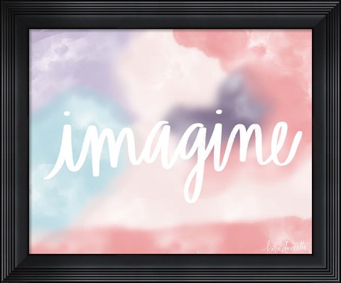 Framed Imagine Print