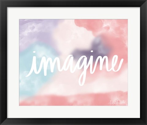 Framed Imagine Print