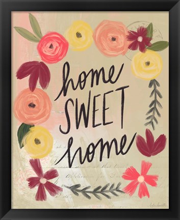 Framed Sweet Home Print