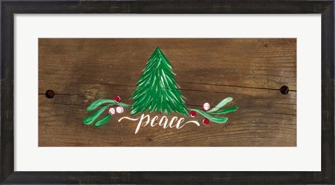 Framed Peace Print