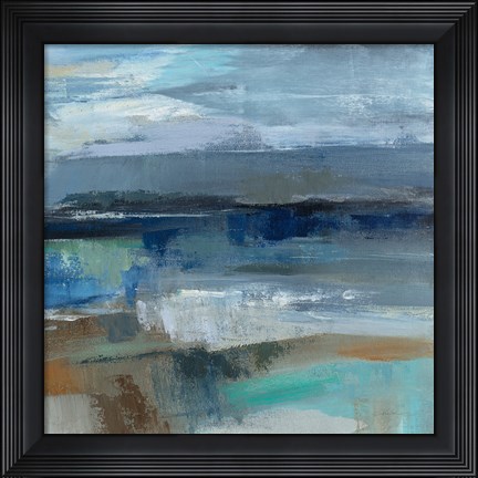 Framed Wave Crop II Print