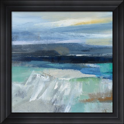 Framed Waves Crop I Print