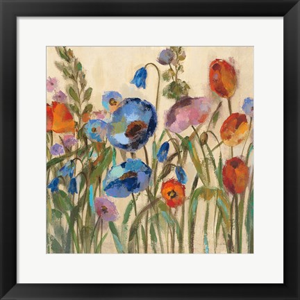 Framed Sunrise Garden III Print
