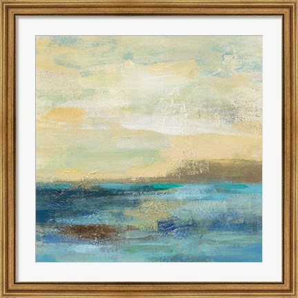 Framed Sunset Beach II A Print