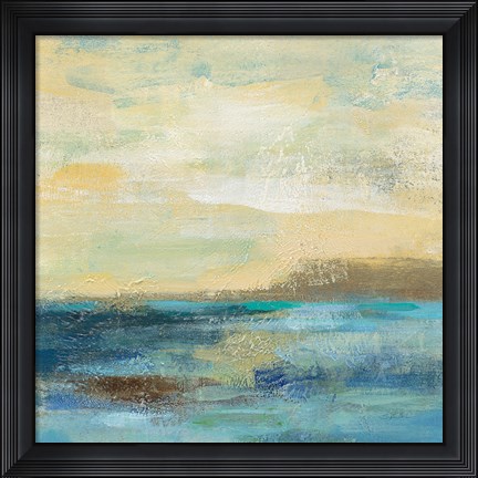 Framed Sunset Beach II A Print