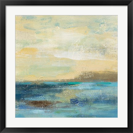 Framed Sunset Beach II A Print