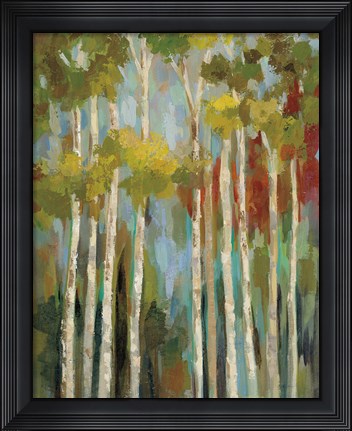 Framed Young Forest II Print