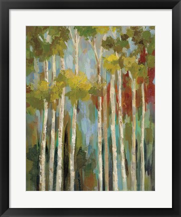 Framed Young Forest II Print