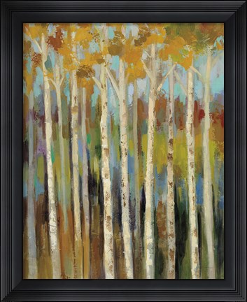 Framed Young Forest I Print