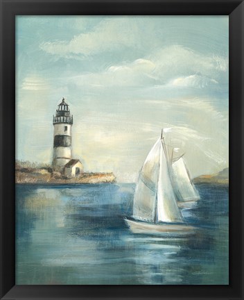 Framed Northeastern Breeze I Print