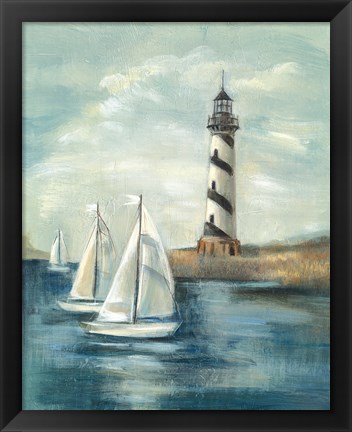 Framed Northeastern Breeze II Print