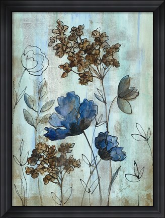 Framed Botanical Trio III Print